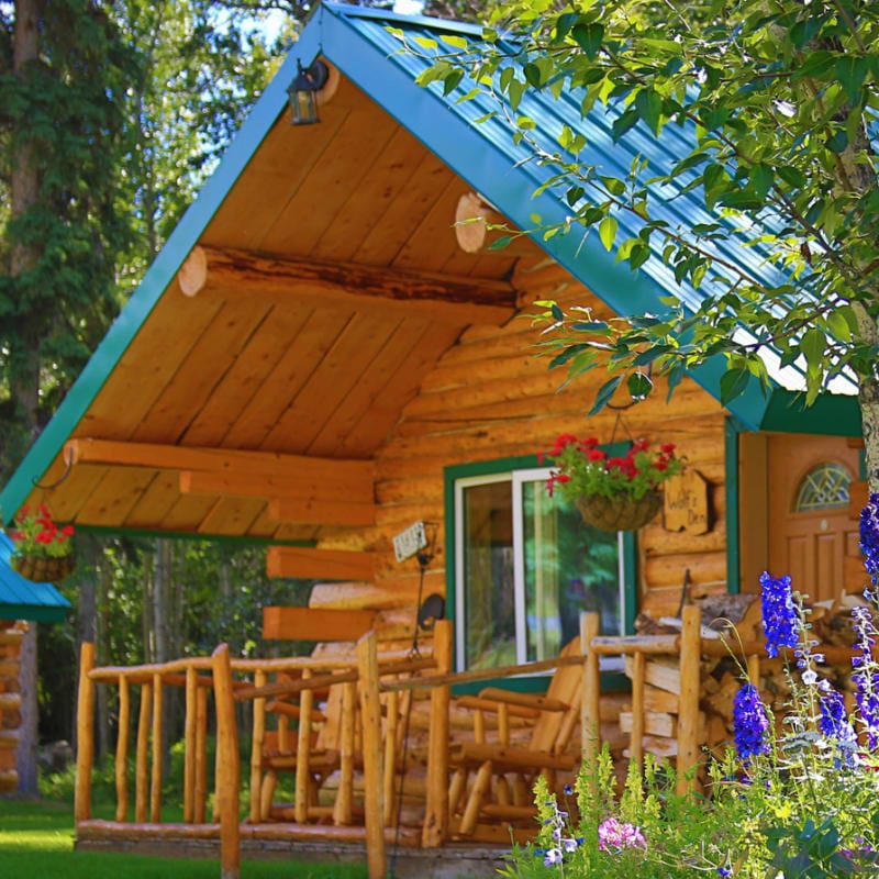 LOG CABIN WILDERNESS LODGE - Prices & Campground Reviews (Tok, Alaska)